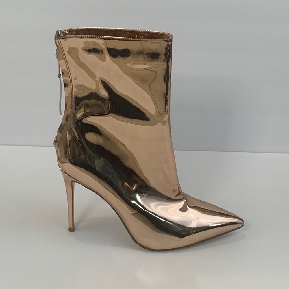 Rose gold Mistress Rocks boots - Picture 3 of 4